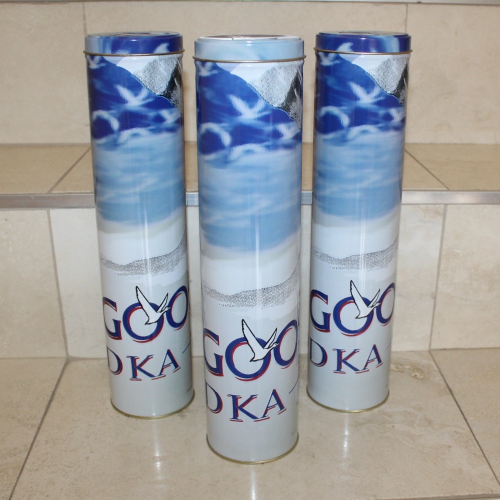 Grey Goose Vodka gift tins - bundle of 3 (NWT) - Picture 2 of 6